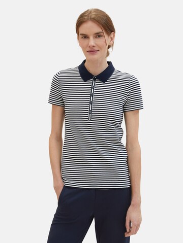 TOM TAILOR Poloshirt in Blau