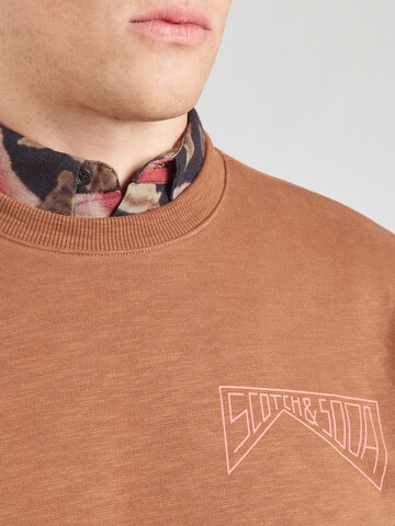 SCOTCH & SODA Sweatshirt in Bruin