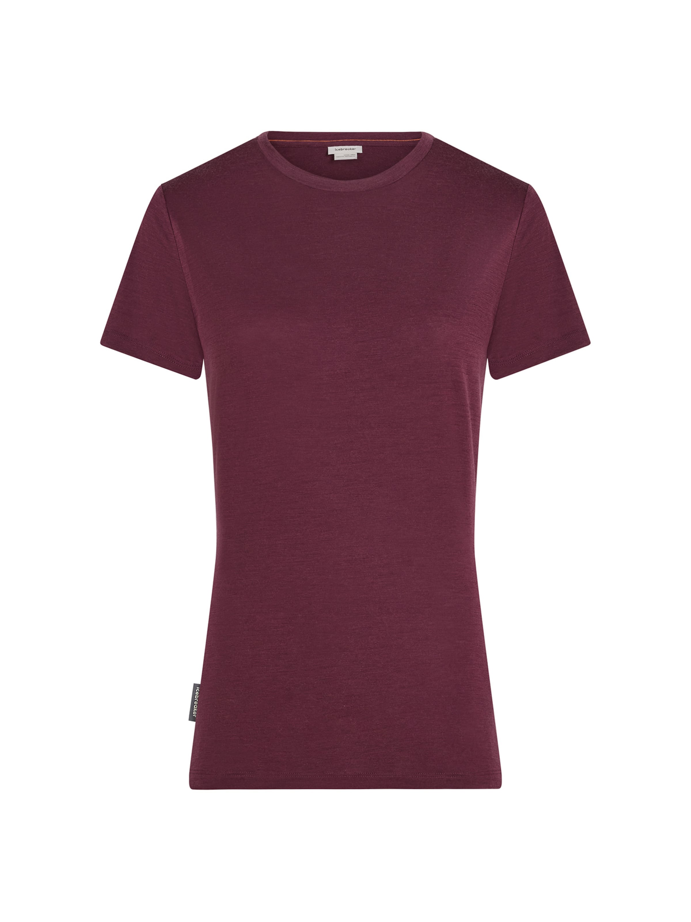 T-shirt ICEBREAKER en rouge : devant