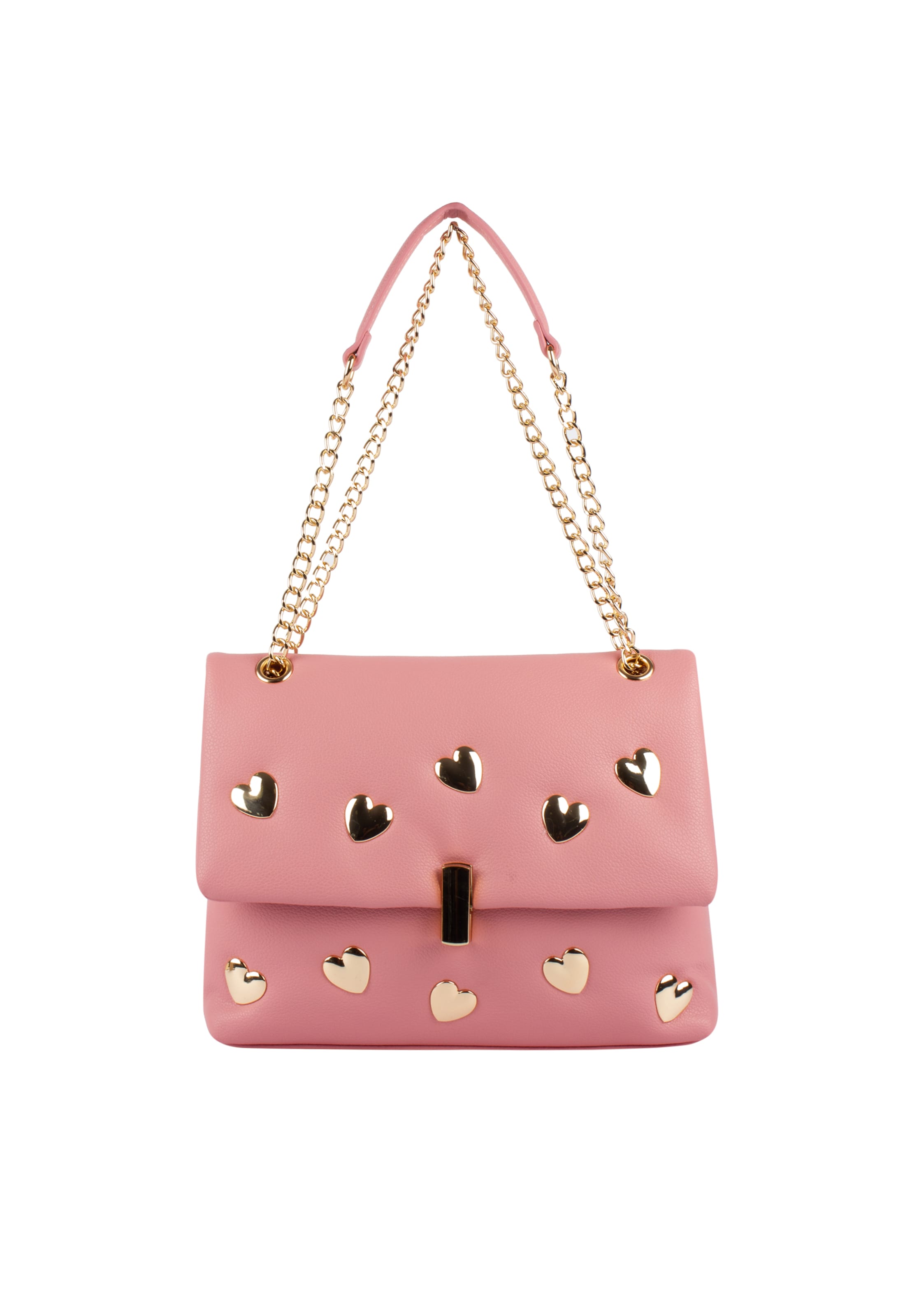 MYMO Наплечная сумка в Ярко-розовый: спереди