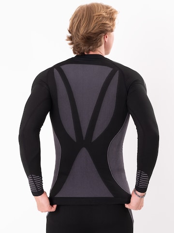 Occulto Slimfit Funktionswäsche 'James' in Schwarz