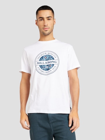 BILLABONG T-shirt 'ROTOR FILL' i vit: framsida