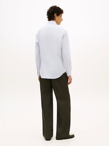 TOMMY HILFIGER Regular fit Zakelijk overhemd 'New York' in Blauw