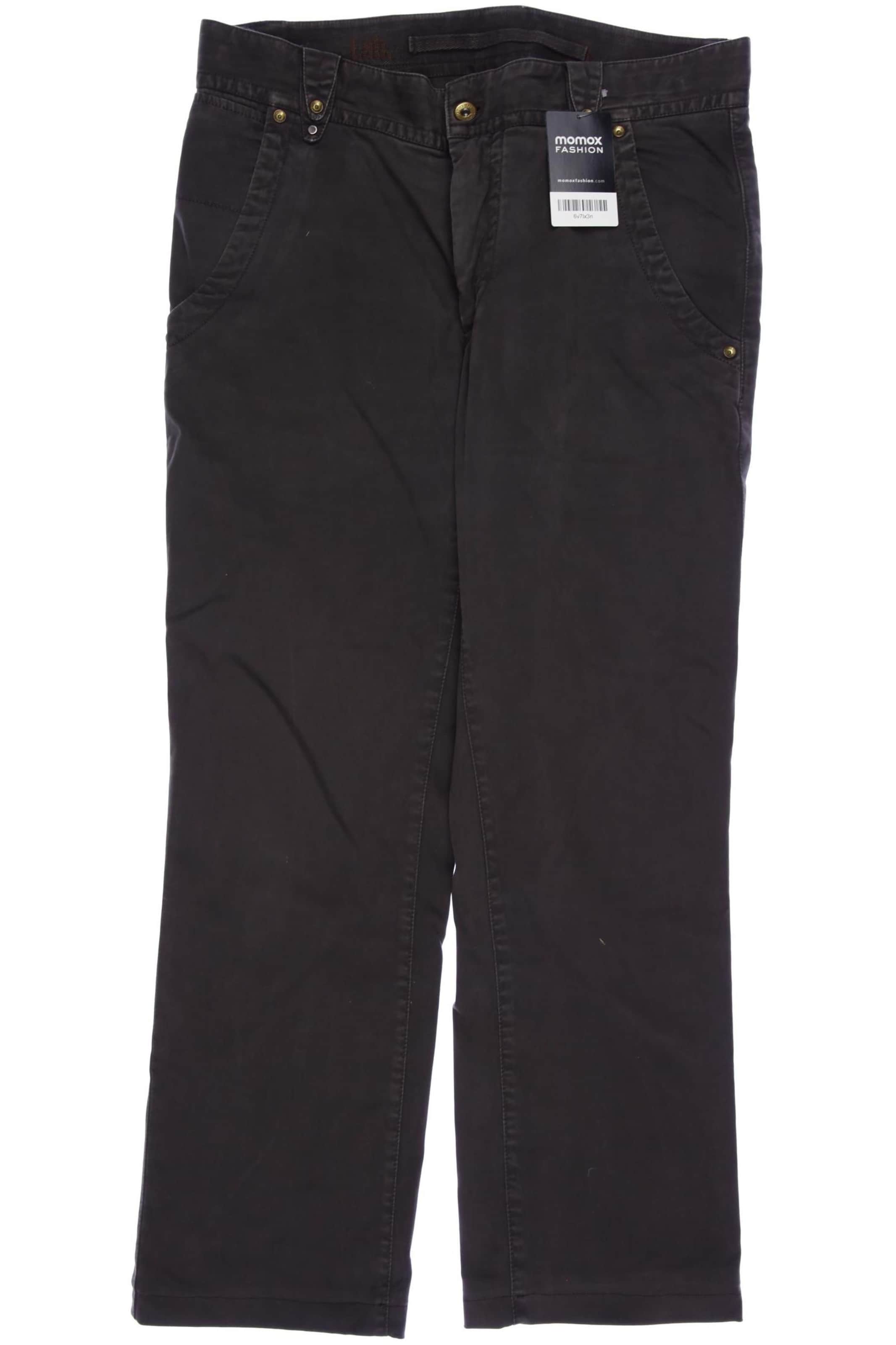 PAL ZILERI Stoffhose 31-32 in Braun: Vorderseite