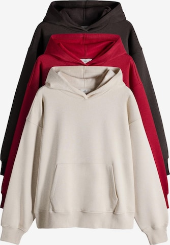 The Set - Sudadera en beige: frente
