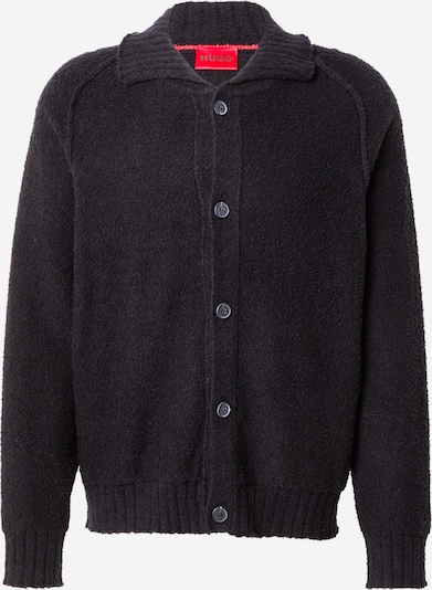 HUGO Casaco de malha 'San Joseph' em preto, Vista do artigo