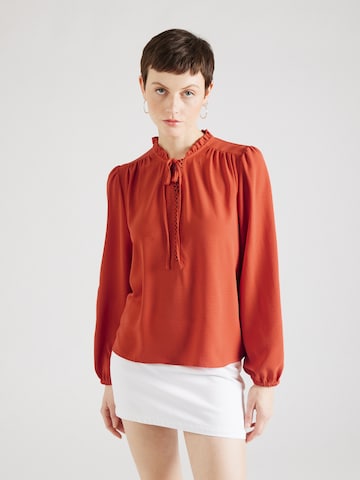 ABOUT YOU Blouse in Oranje: voorkant