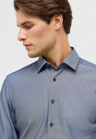 ETERNA Slim fit Business shirt in Blue
