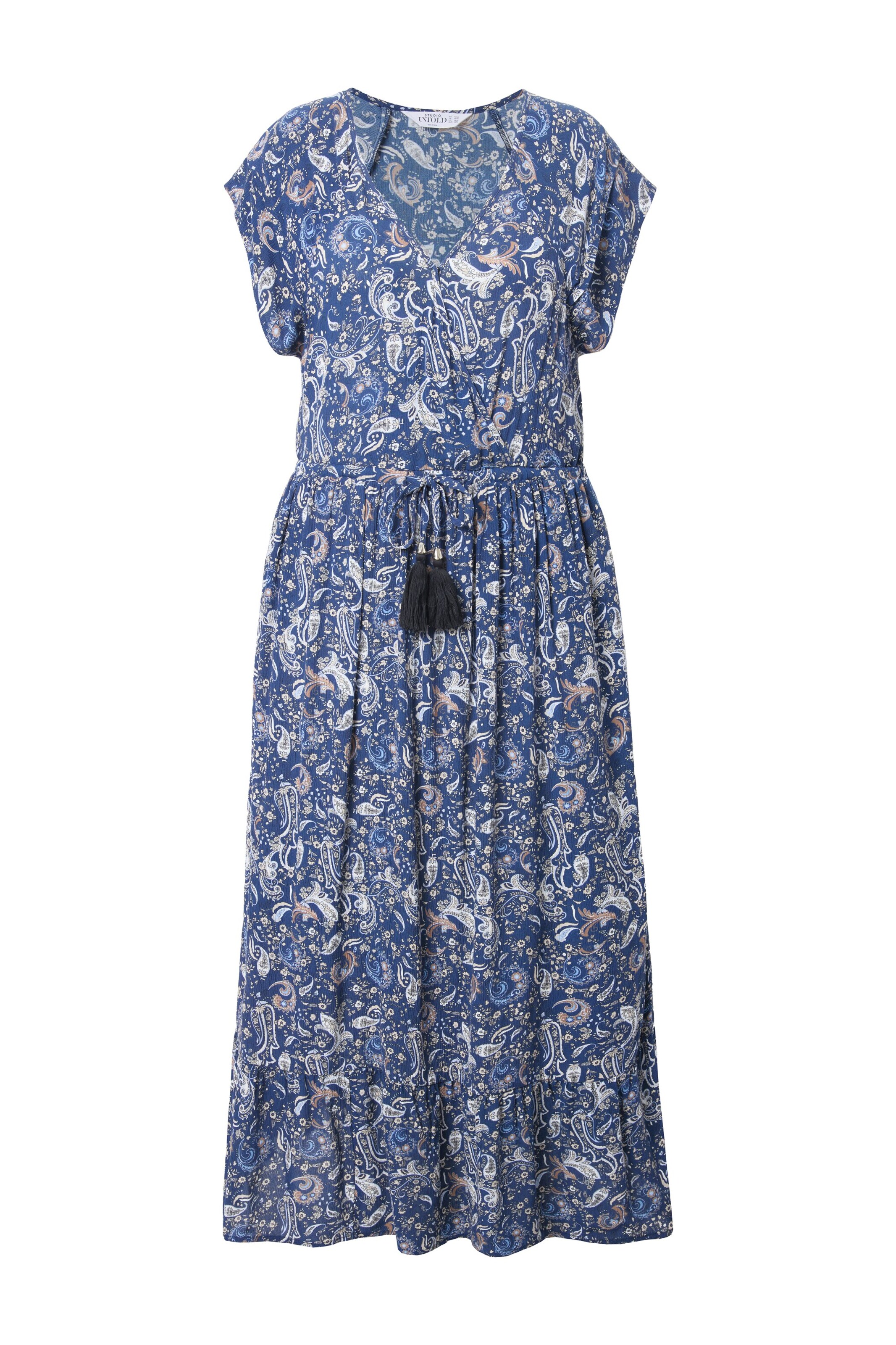 Studio Untold Kleid in Blau: Vorderseite