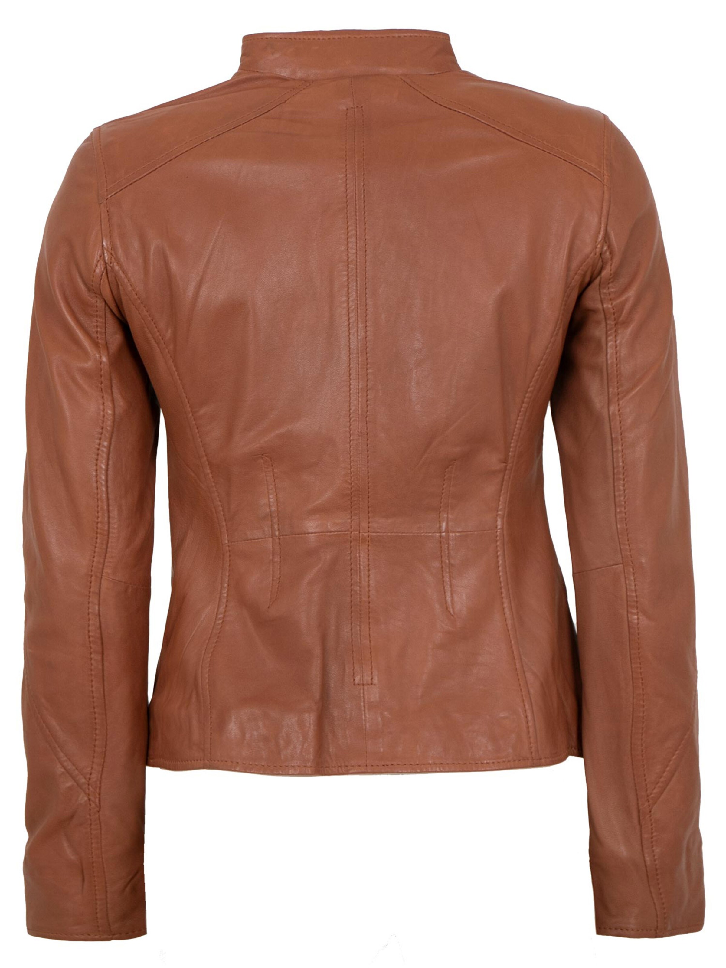Jilani Between-Season Jacket 'Fulya' in Brown