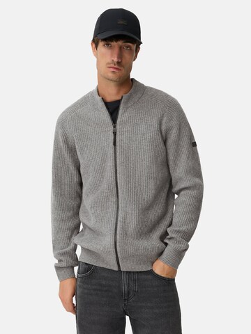 CAMEL ACTIVE Knit Cardigan in Grey: front