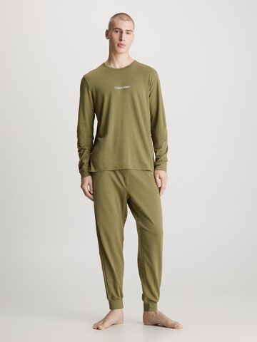 Regular T-Shirt Calvin Klein Underwear en vert