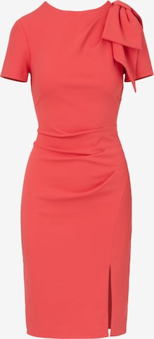 Adrianna Papell Cocktail Dress in Orange: front