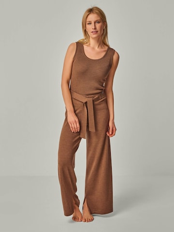 YOU LOOK PERFECT Loose fit Trousers 'BAILEY' in Brown