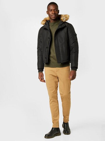 BURTON MENSWEAR LONDON Between-season jacket in Black