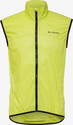 VAUDE Sports Vest 'Matera Air' in Yellow: front