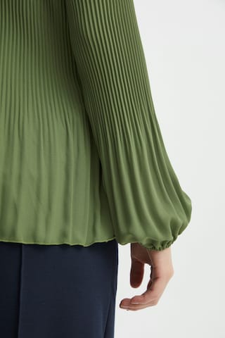 ICHI Blouse 'LARA' in Green