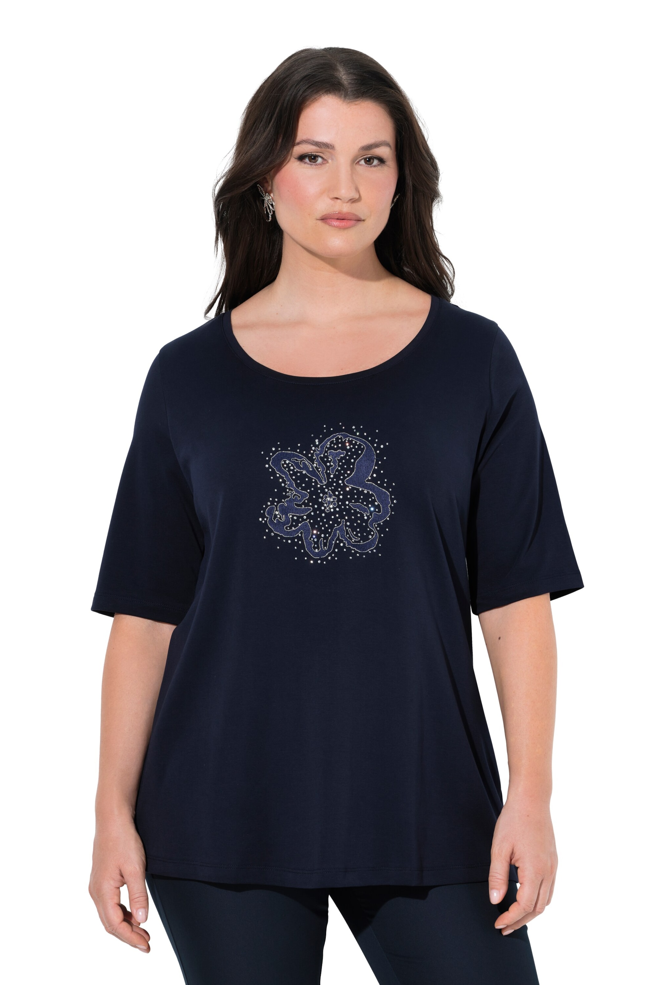 Ulla Popken Shirt in Blue: front