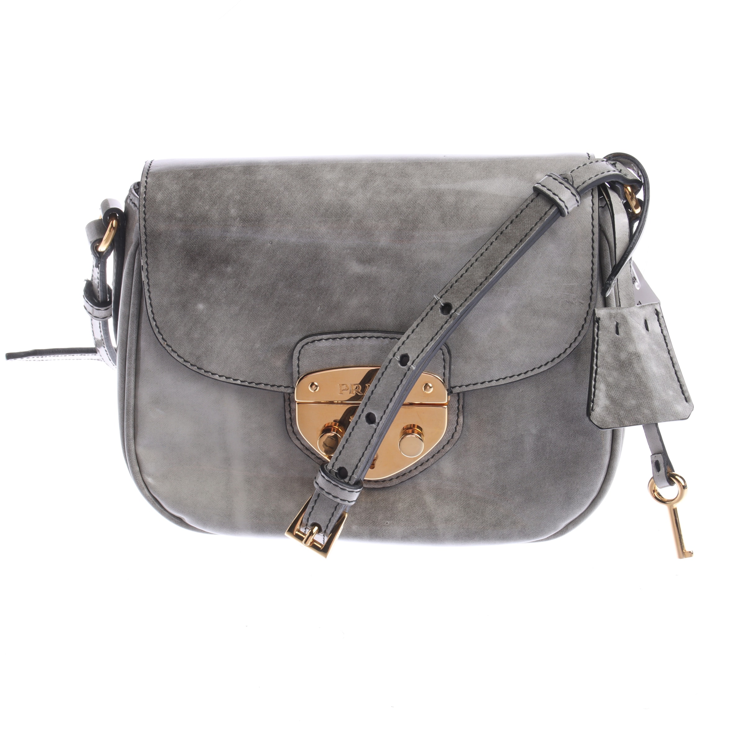 PRADA Bag in One size in Grey: front