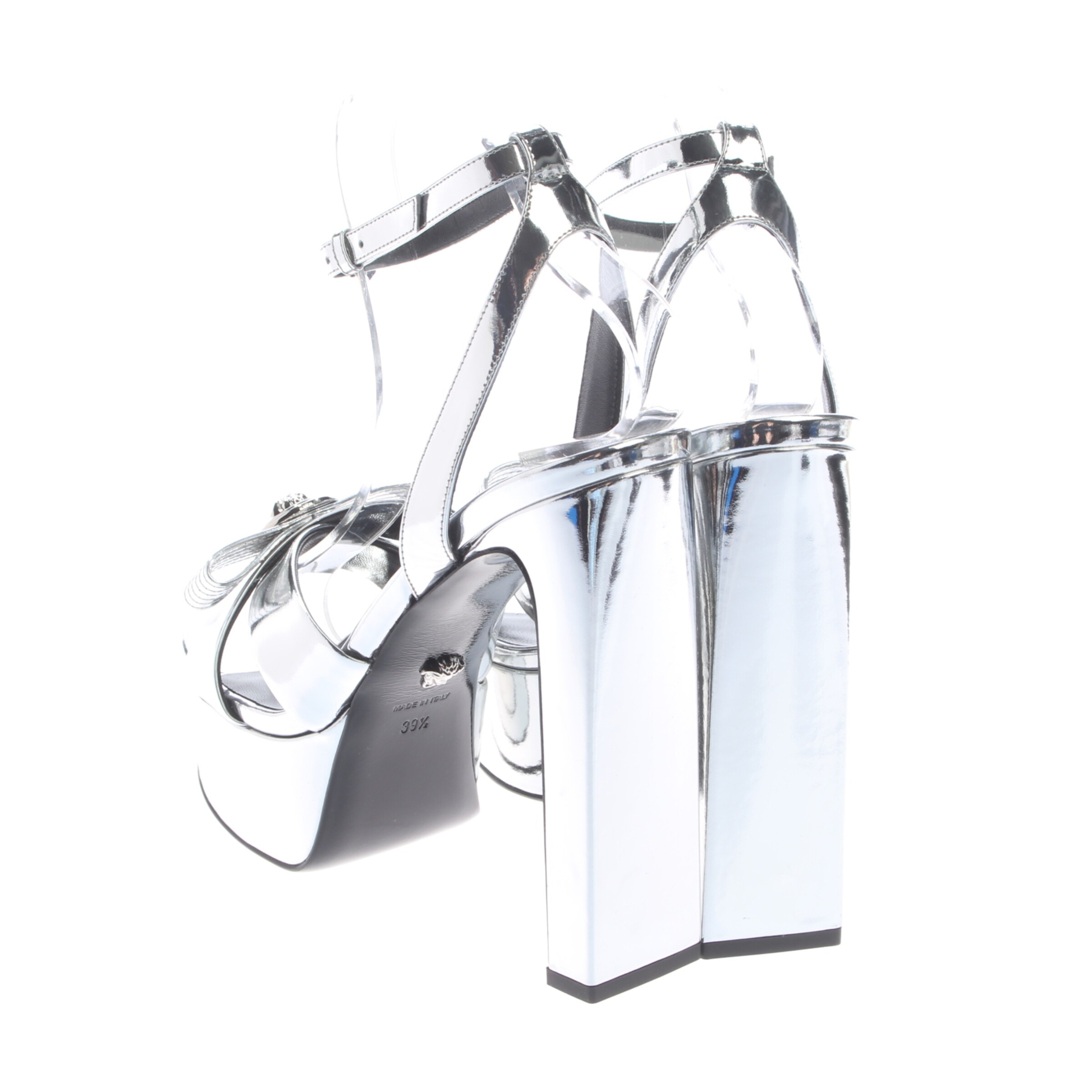 VERSACE Sandaletten 39,5 in Silber