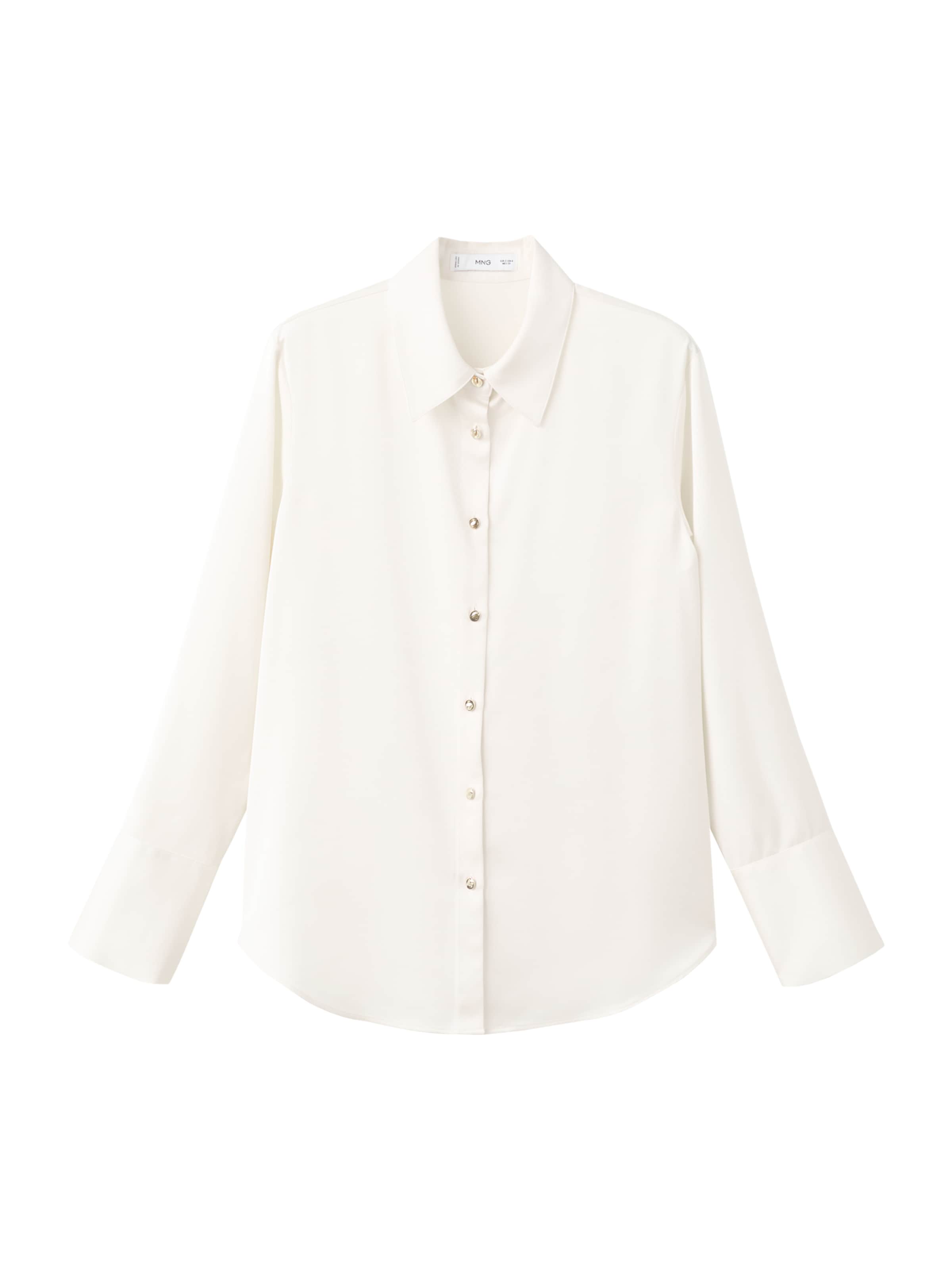 MANGO Bluse 'IDEALE' in Beige: Vorderseite