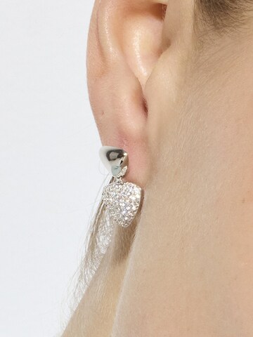 Luxenter - Pendientes 'HAJU' en blanco