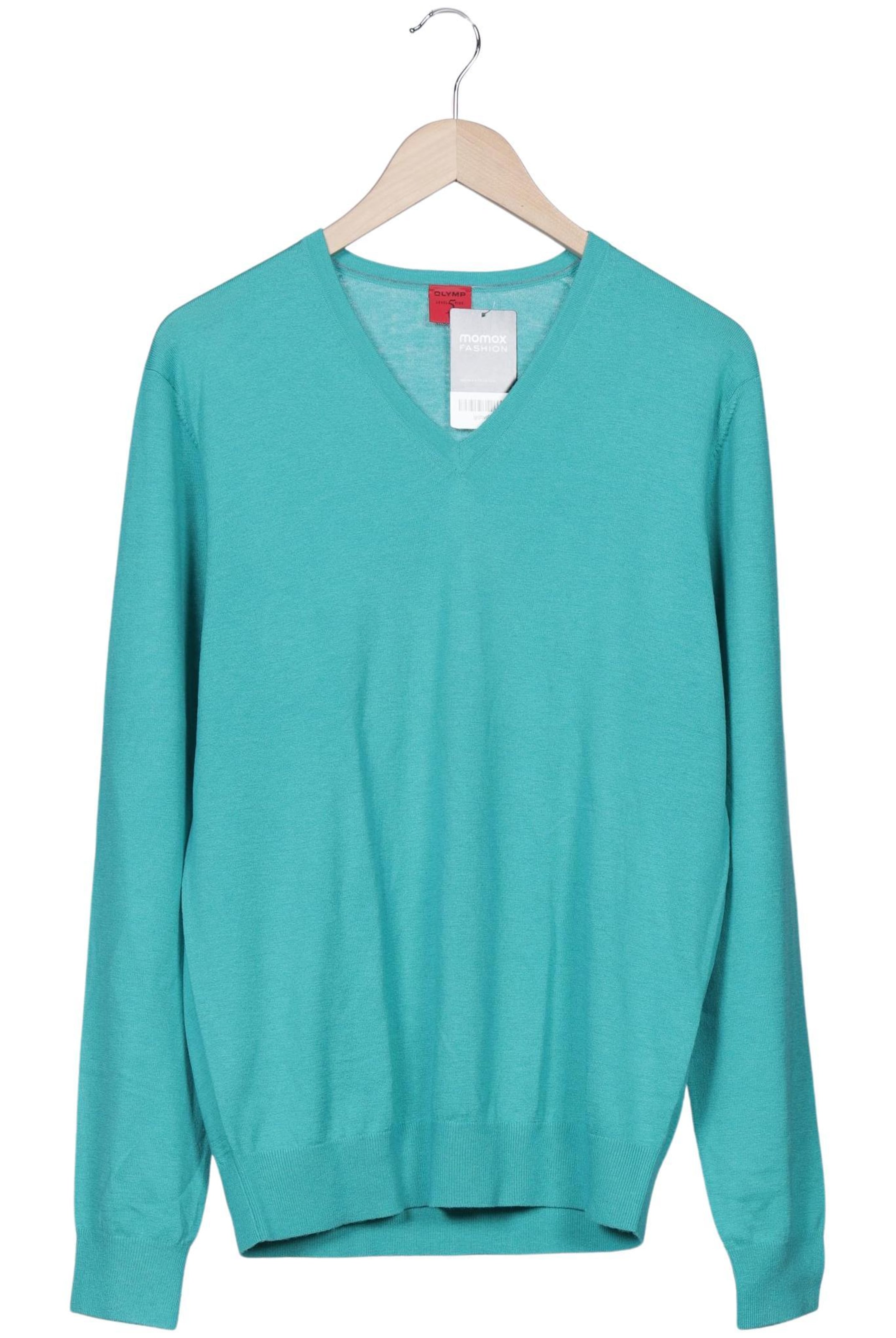 OLYMP Sweater & Cardigan in L in Turquoise, Item view