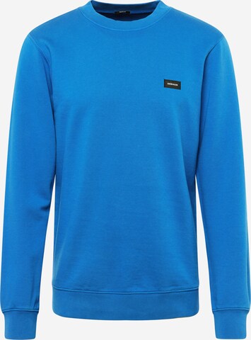 DENHAMSweater majica - plava boja: prednji dio