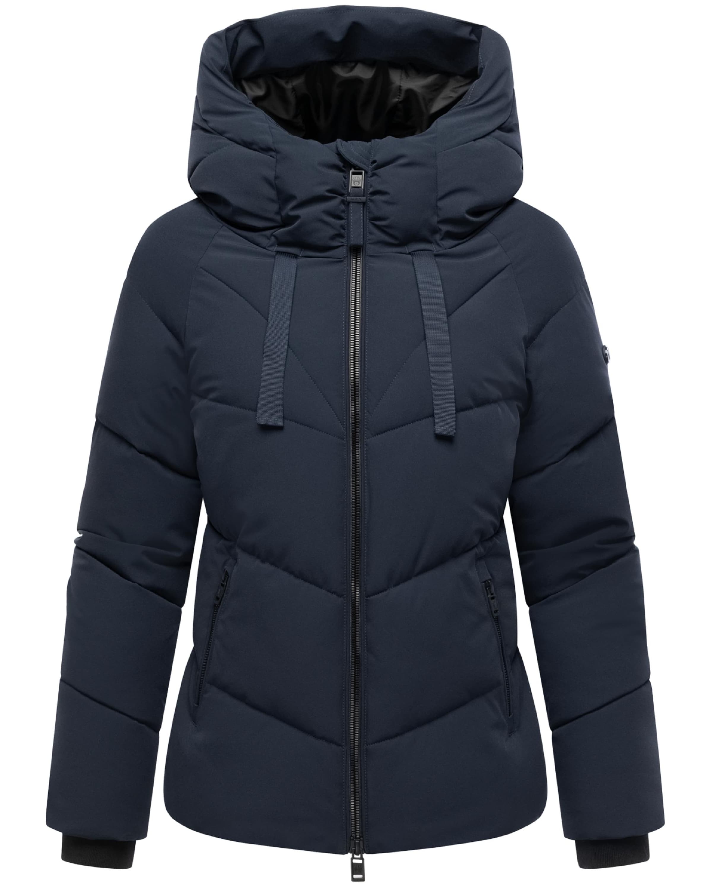 Veste d’hiver 'Kwamee 16' MARIKOO en bleu : devant