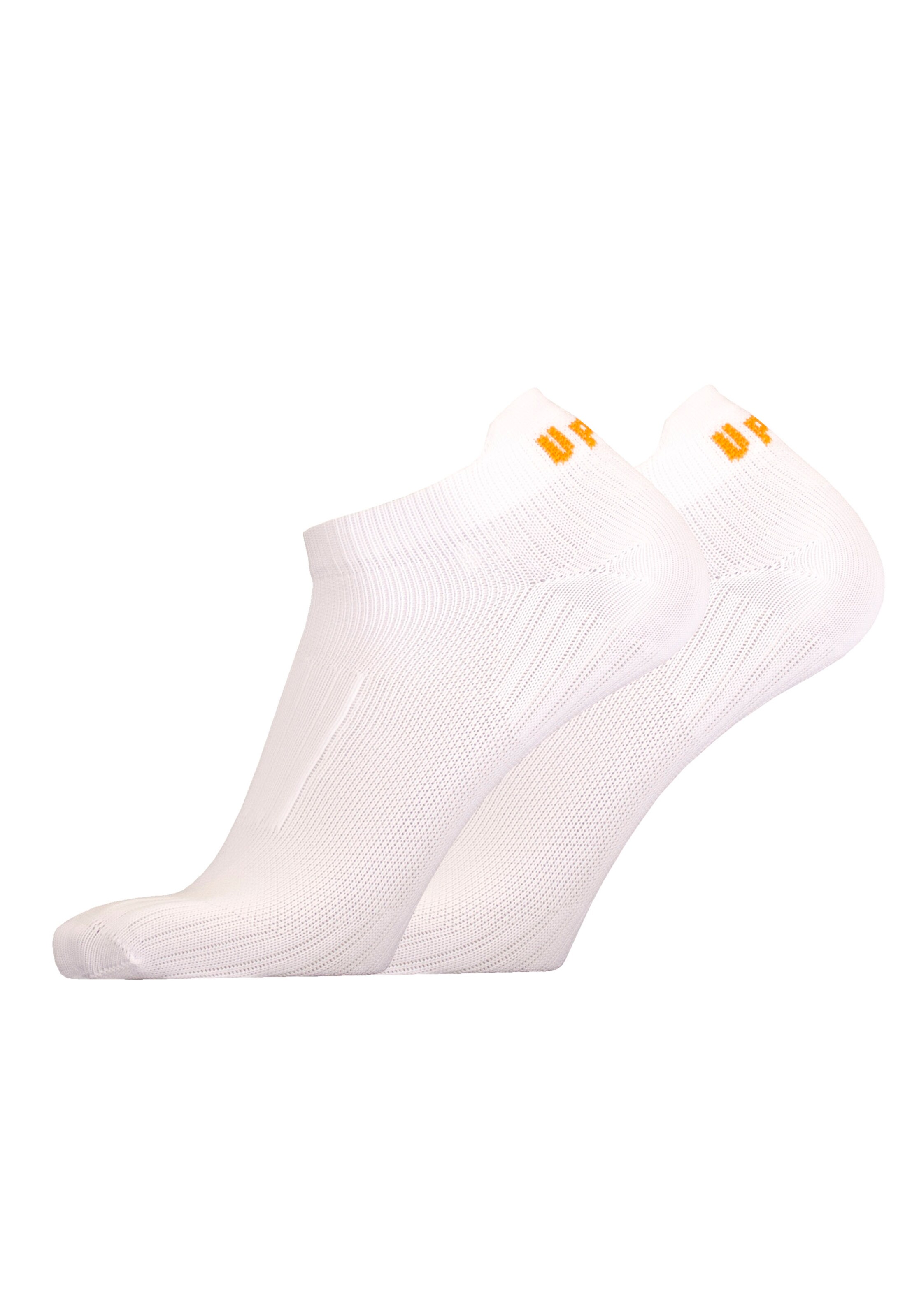 UphillSport Socken 'FRONT LOW' in Weiß: Vorderseite