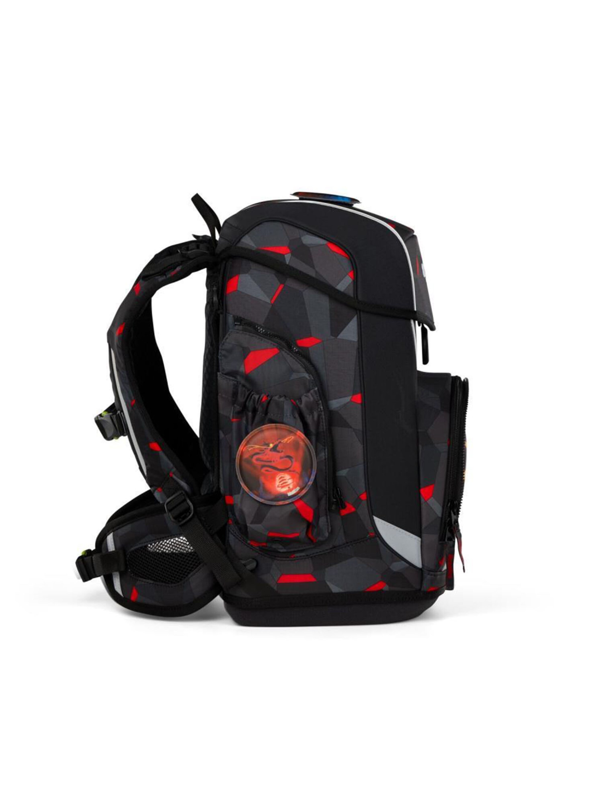 ergobag Backpack 'Cubo Light Schulranzen Set' in Grey