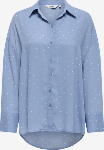Only PetiteBluza 'ONLOREGON' - plava boja: prednji dio