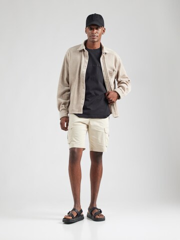 Lindbergh Regular Shorts 'Superflex' in Grau