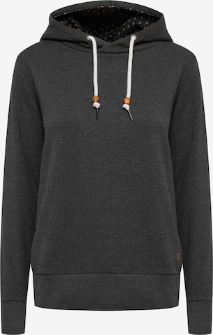 Oxmo Sweater 'ULRIKA' in Grey: front