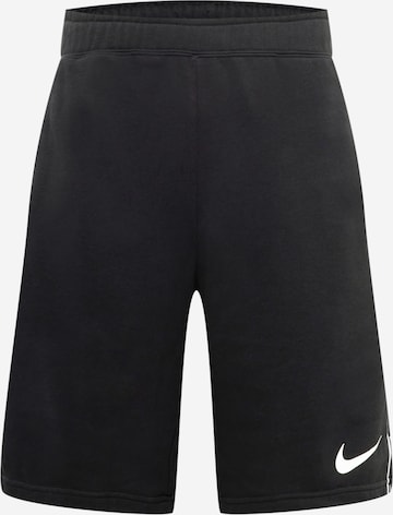 Nike Sportswear Trousers in Black: front