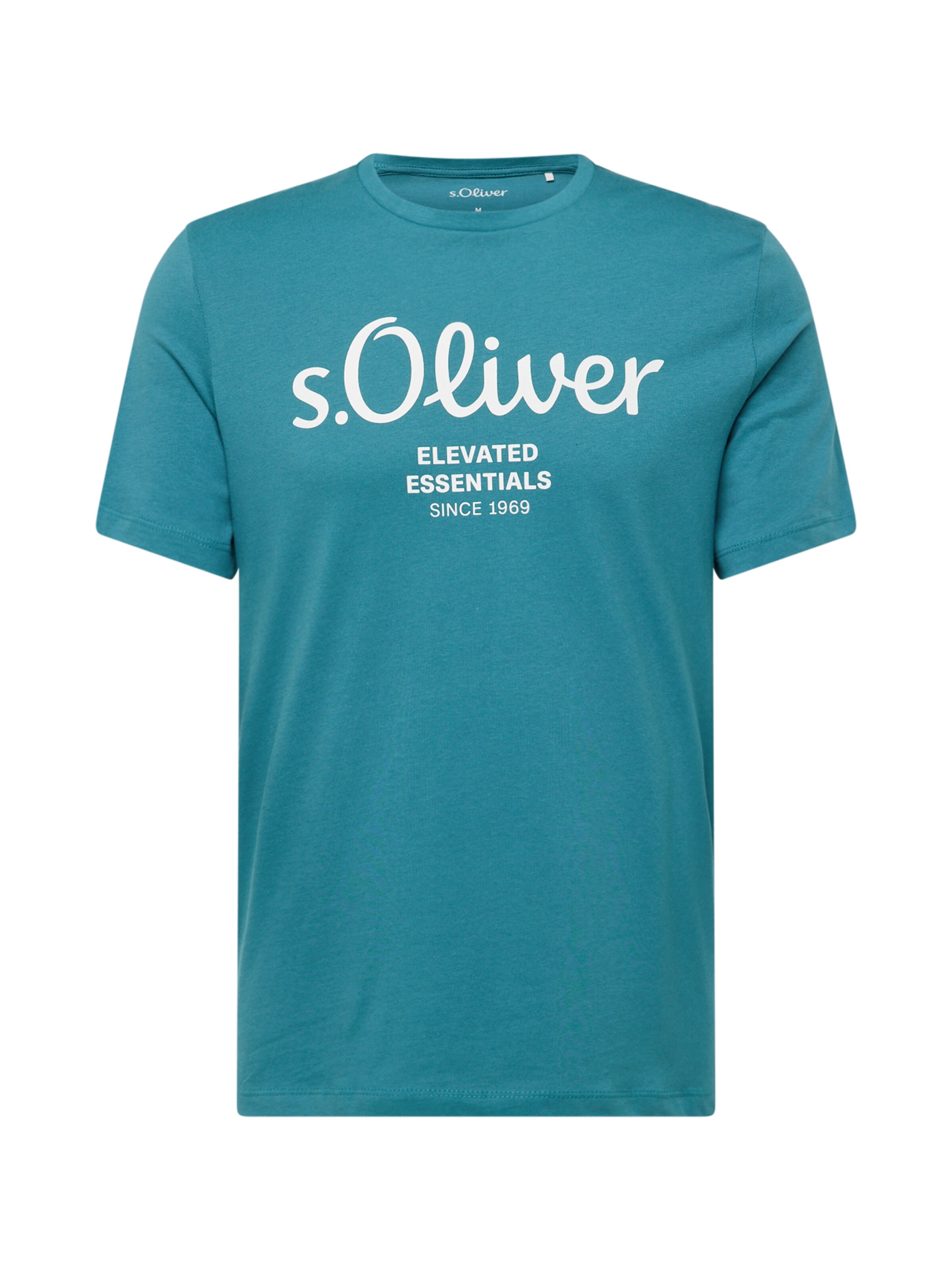 T-Shirt s.Oliver en vert : devant