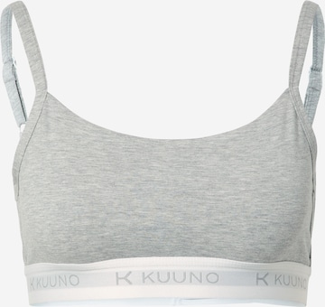 KUUNO Bustier BH in Grijs: voorkant