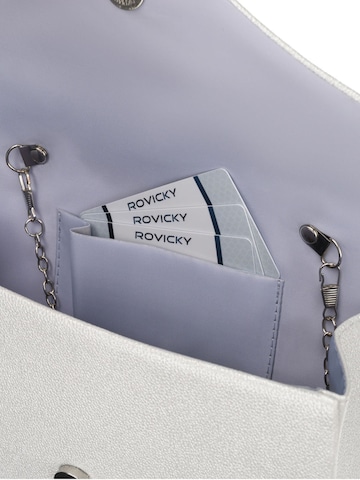 Tomshop24-7 Clutch 'Rovicky Ula' in Silver