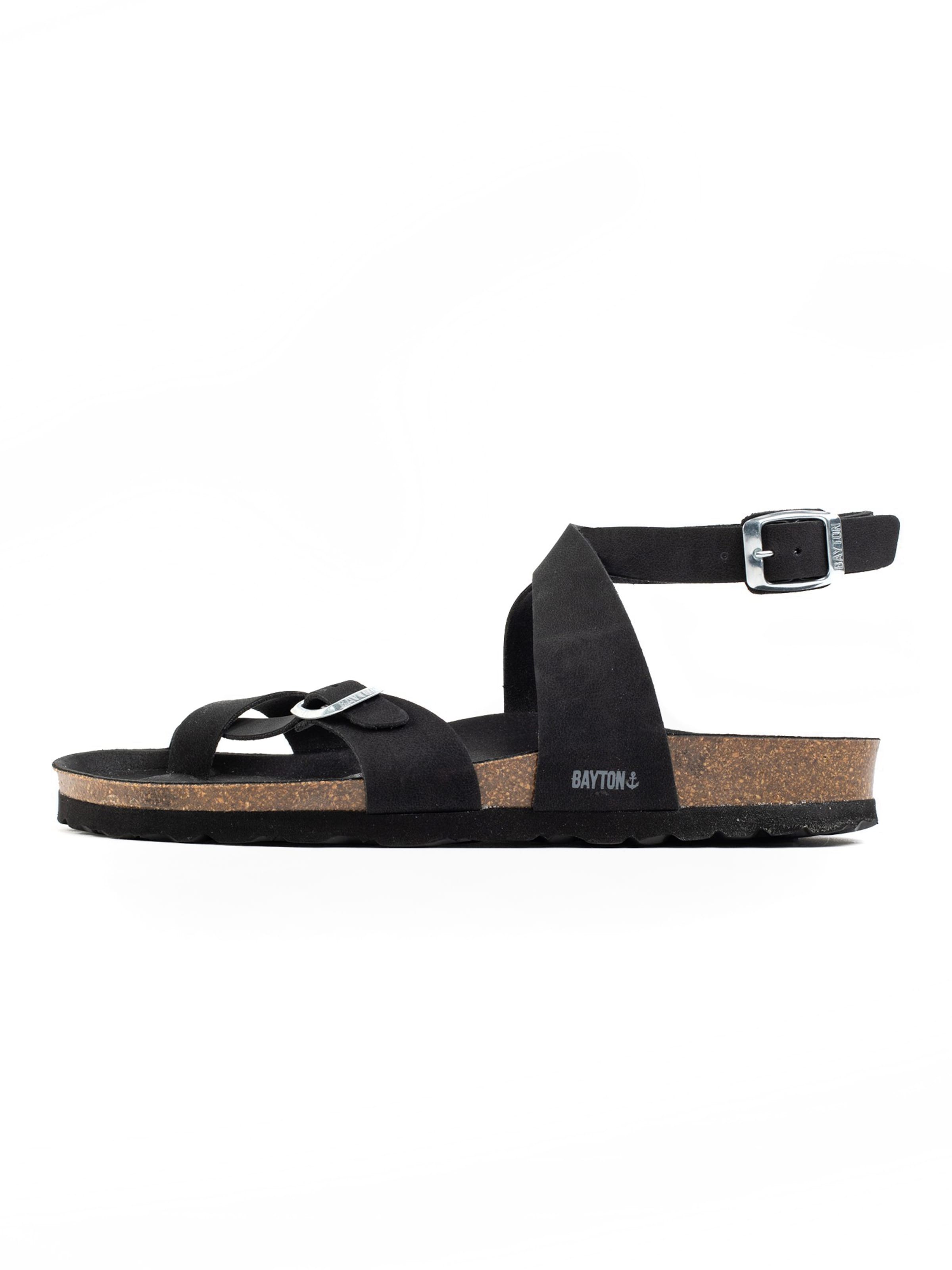 Bayton Remsandal i svart: framsida