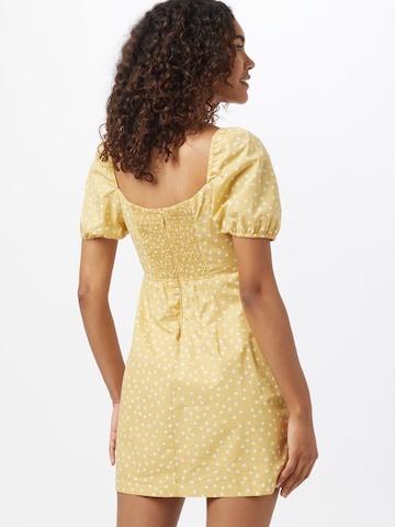 Abercrombie & Fitch Letní šaty – žlutá