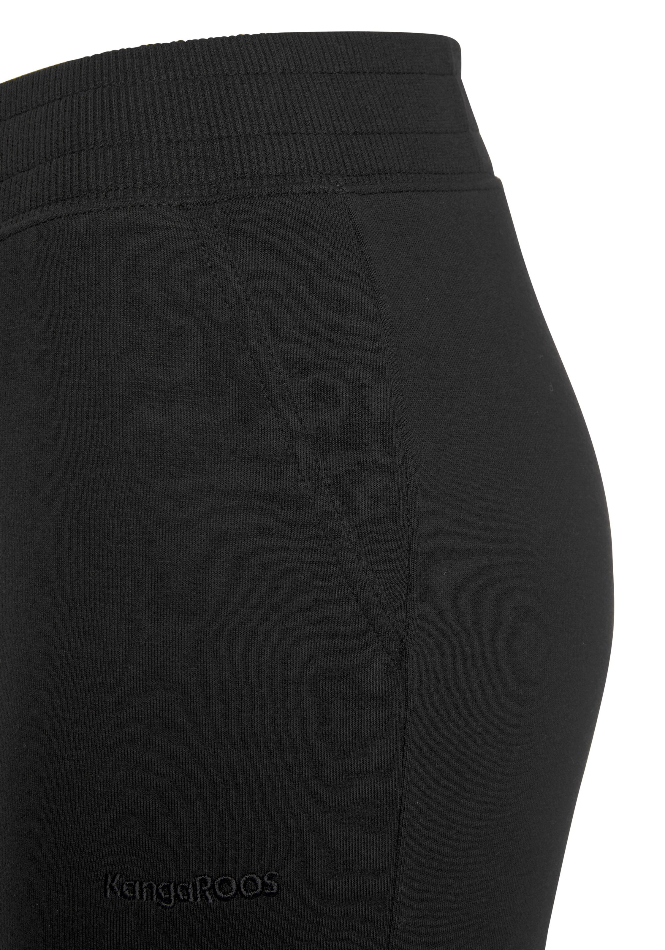 KangaROOS Slimfit Hose in Schwarz