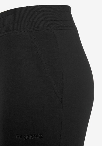 KangaROOS Skinny Trousers in Black