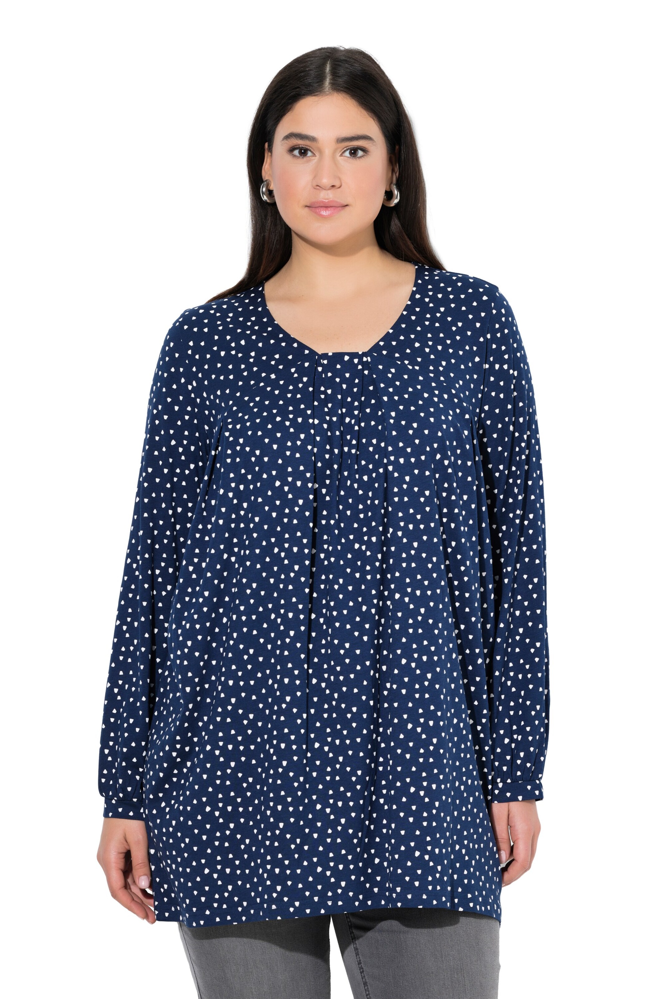 Ulla Popken Shirt in Blue: front