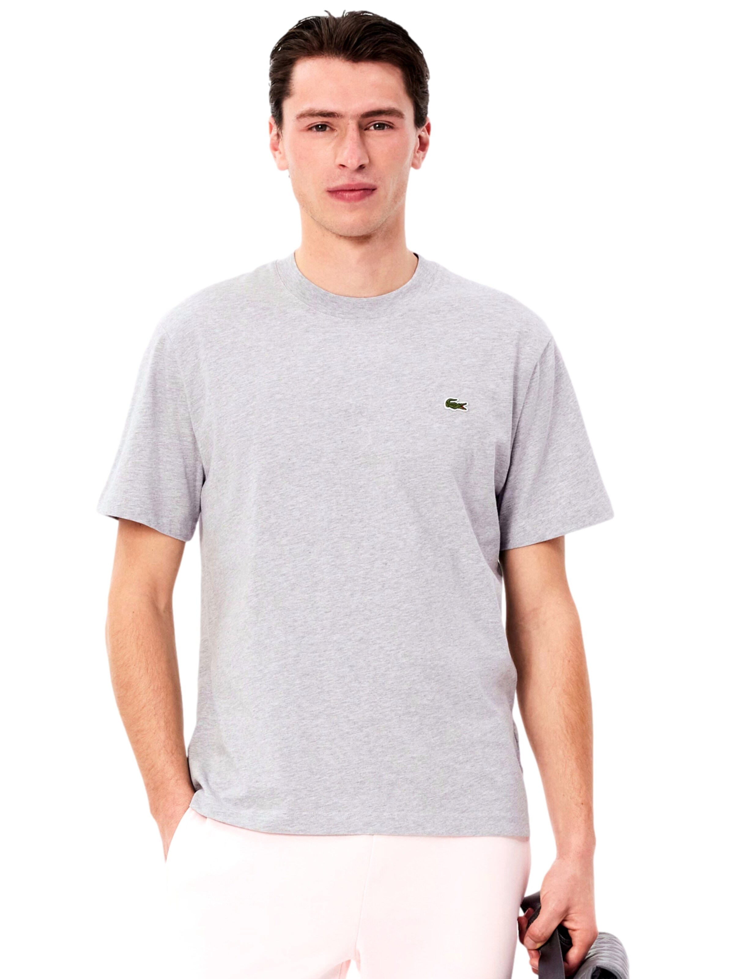 LACOSTE Shirt in Grey: front