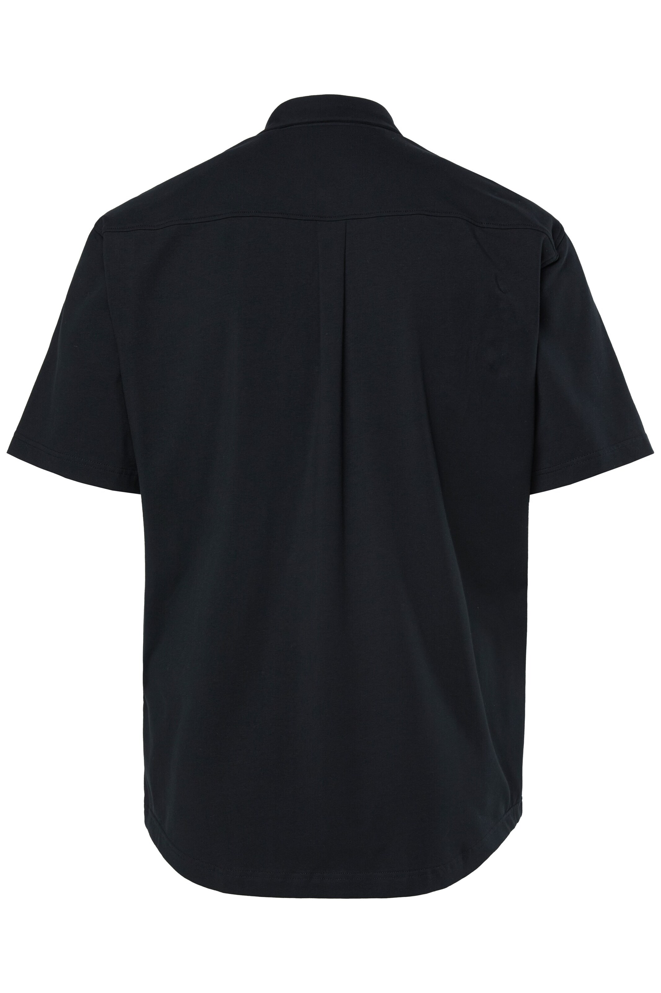 Men Plus Comfort fit Overhemd in Zwart