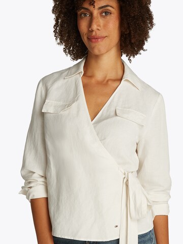 TOMMY HILFIGER Bluse i gul