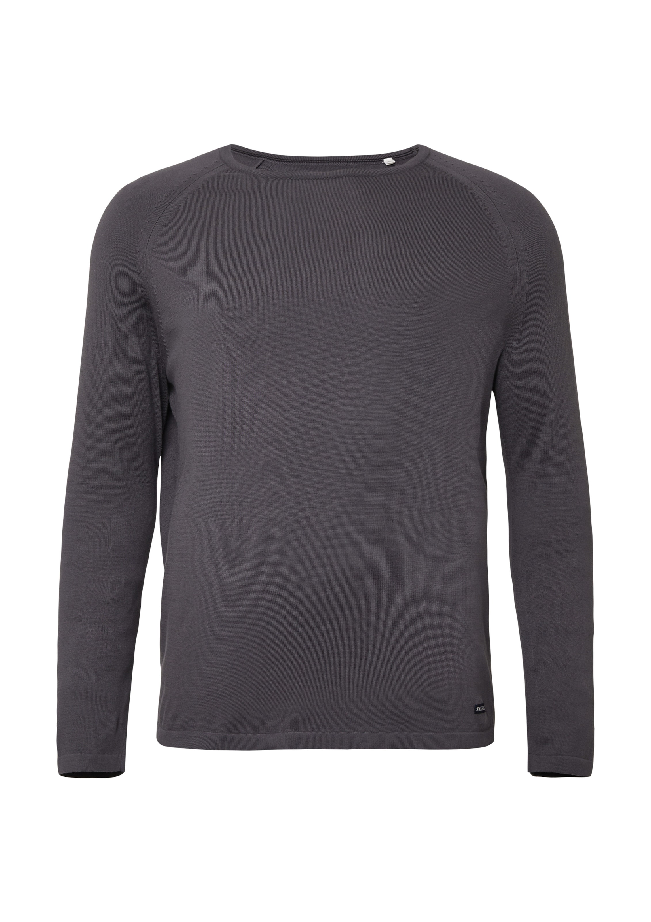 s.Oliver Men Big Sizes Pullover in Grau: Vorderseite