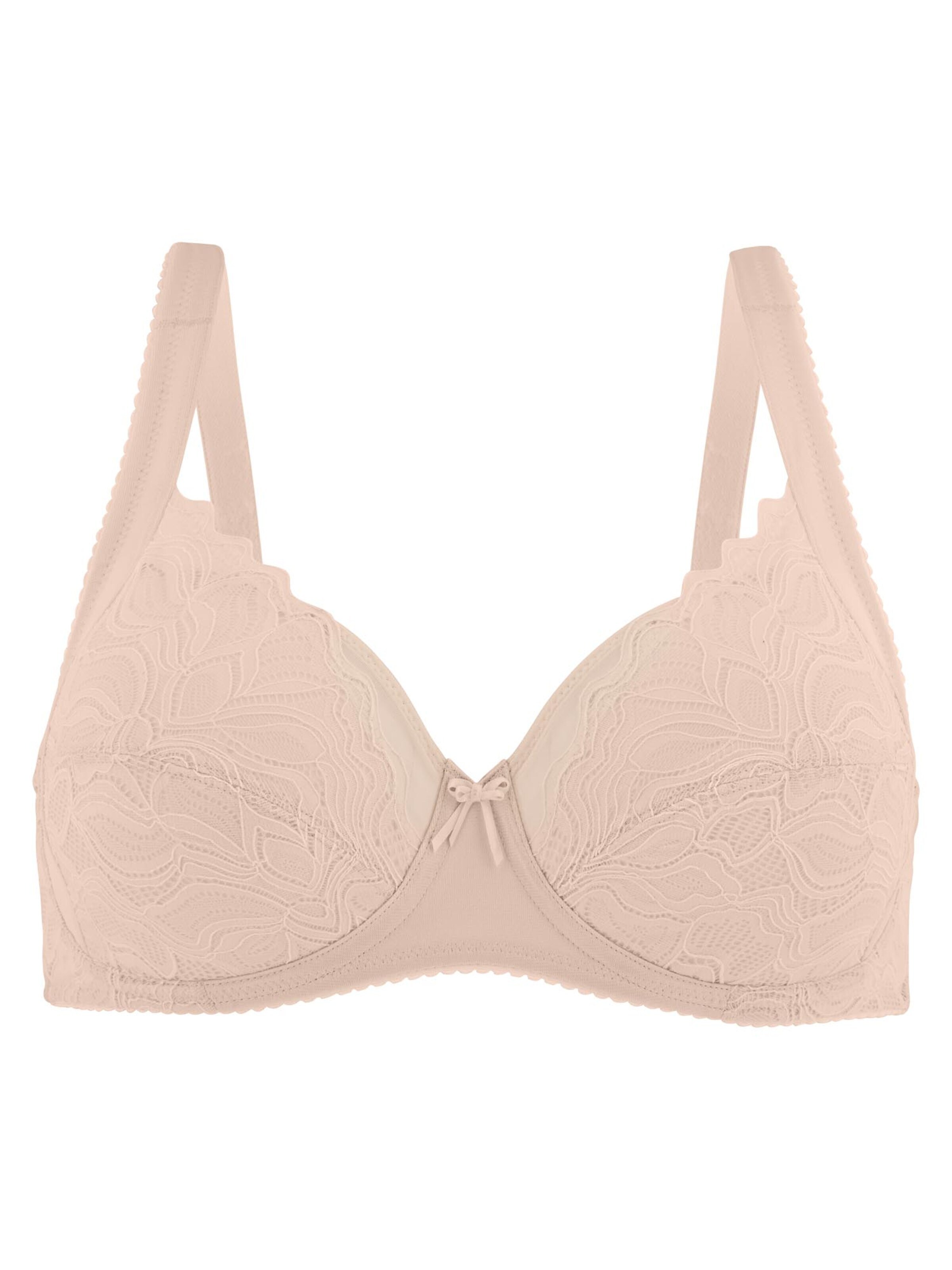FELINA Classic Bra 'Lovely Lotus' in Beige: front