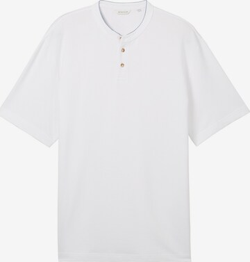 TOM TAILOR Men + Shirt in White: front