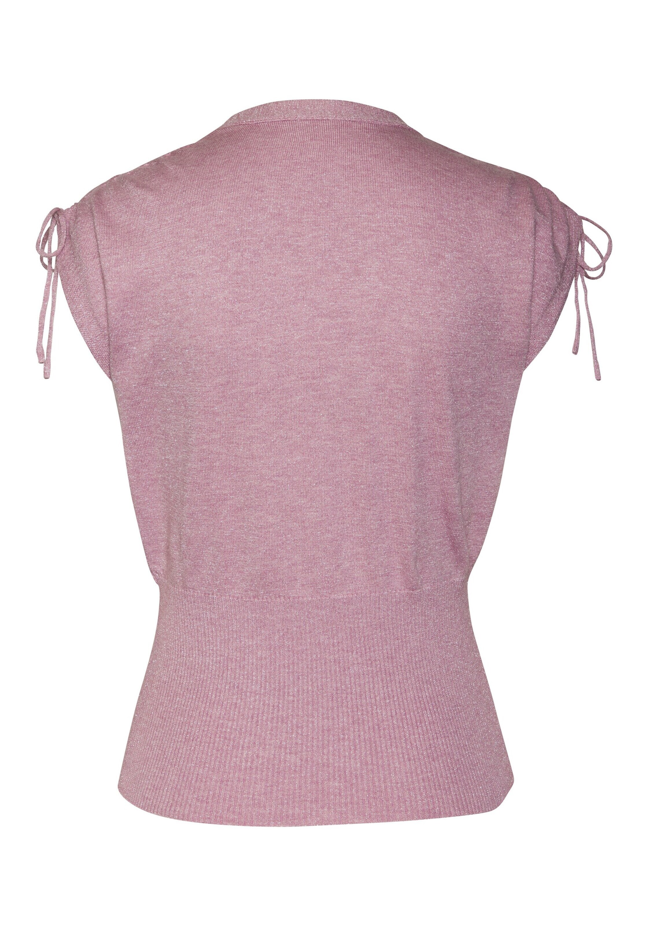 LASCANA Kootud topp, värv roosa